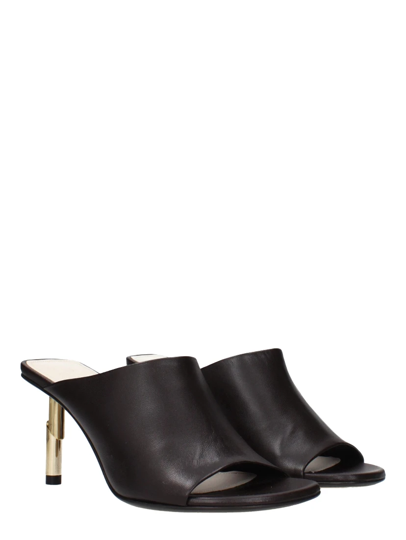 Black Leather Pumps
