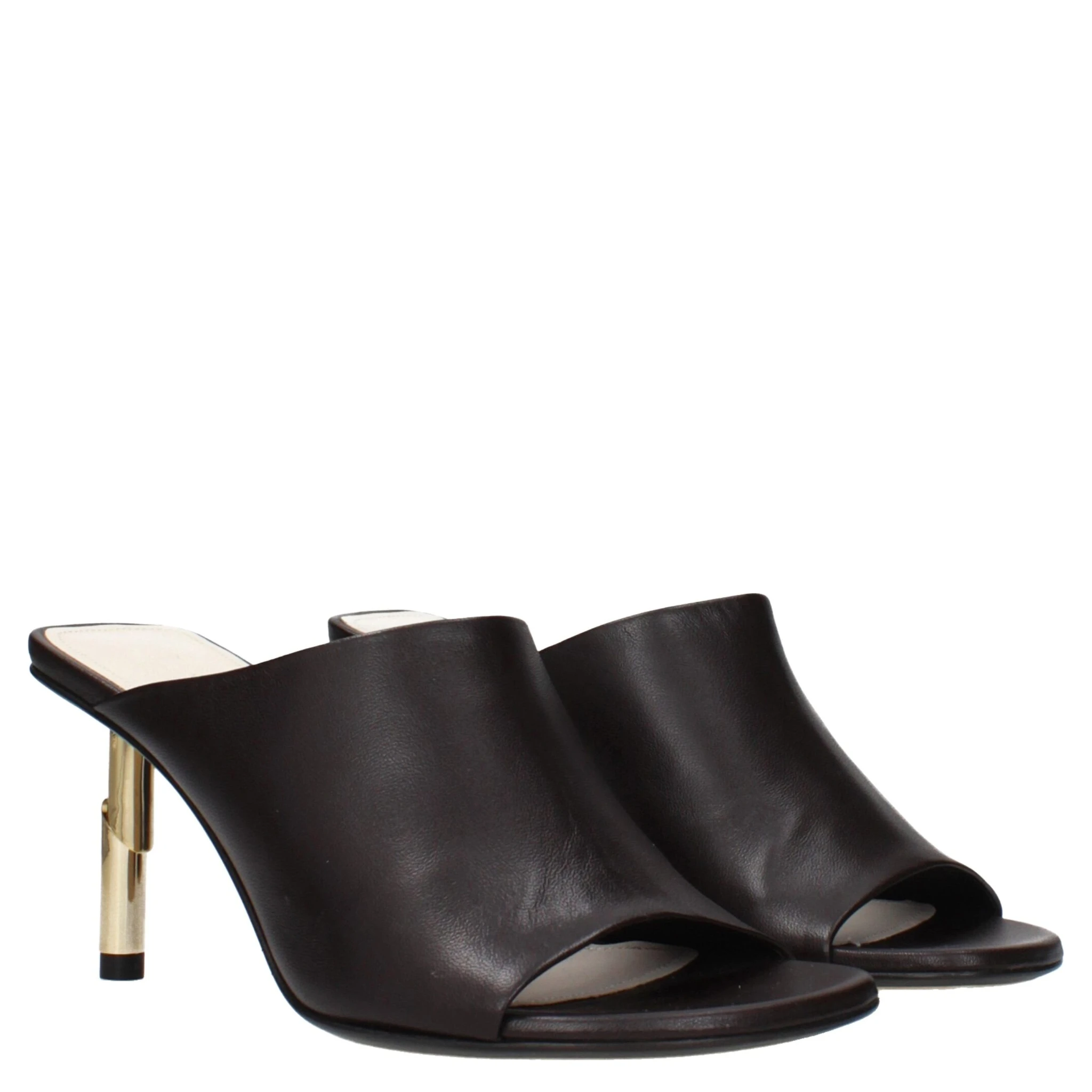 Black Leather Pumps