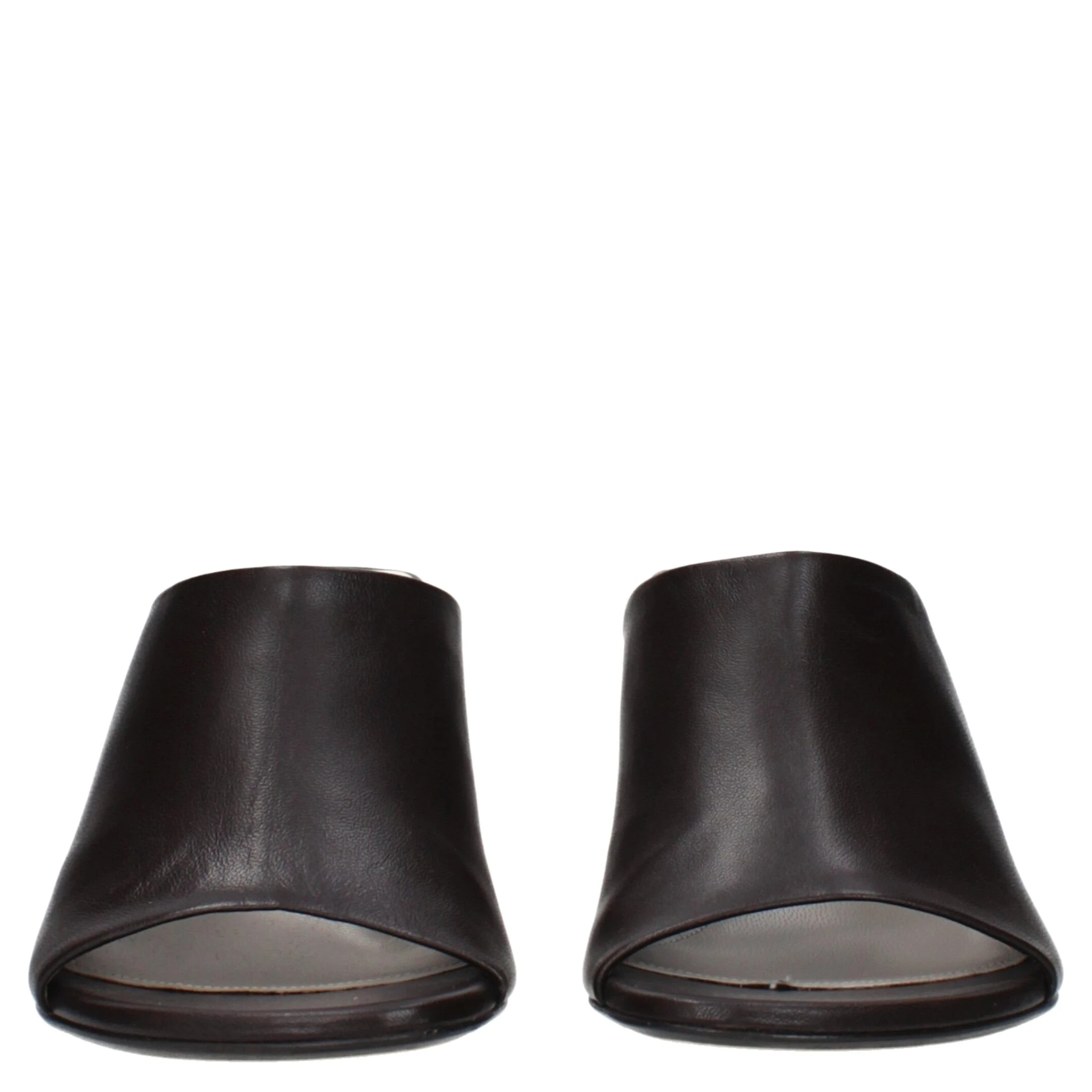 Black Leather Pumps
