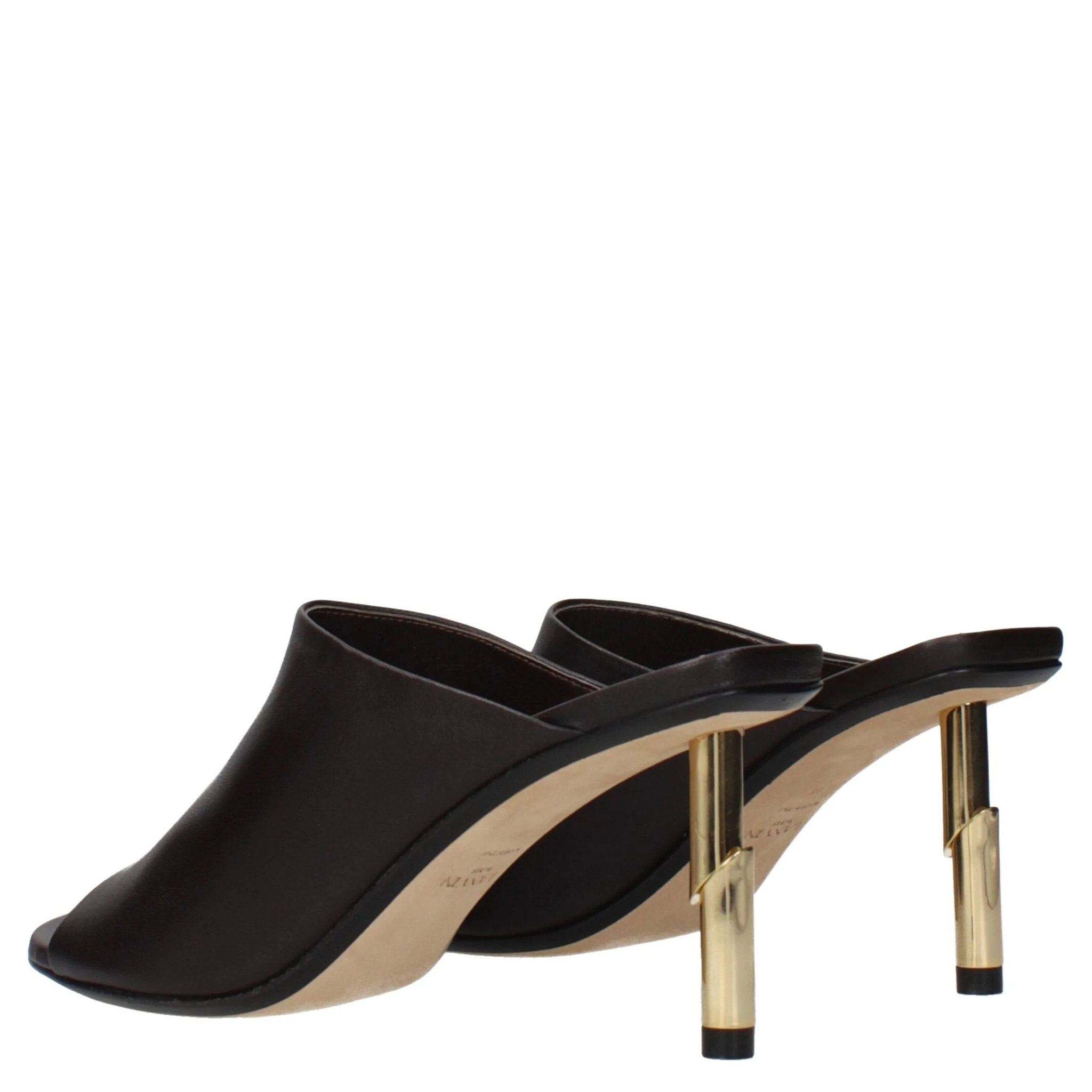 Black Leather Pumps