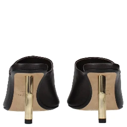 Black Leather Pumps