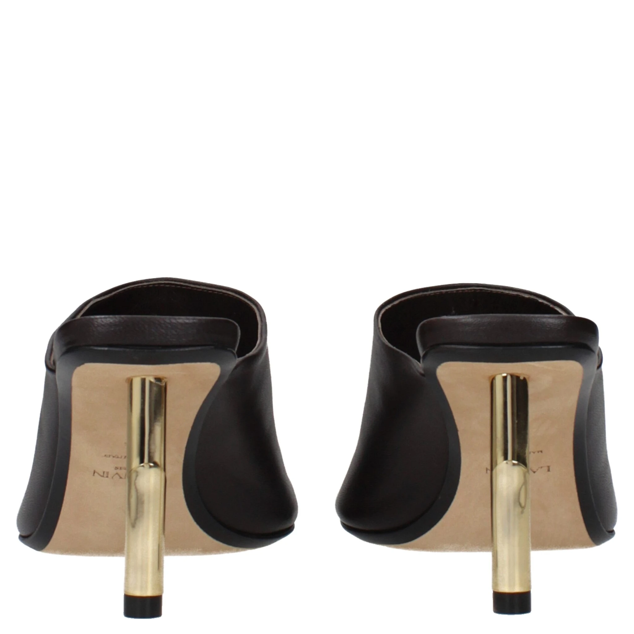 Black Leather Pumps