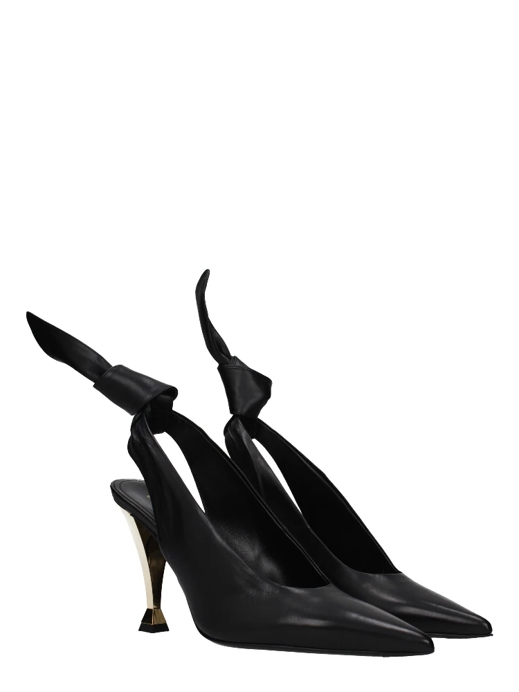 Black Leather Pumps alternative