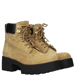 Brown Leather Ankle Boots