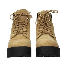 Brown Leather Ankle Boots