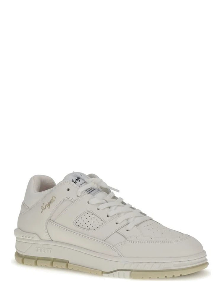 White Calf Leather Bos Taurus Low Top Sneakers alternative