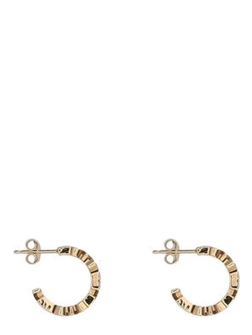 Gold Brass Earrings