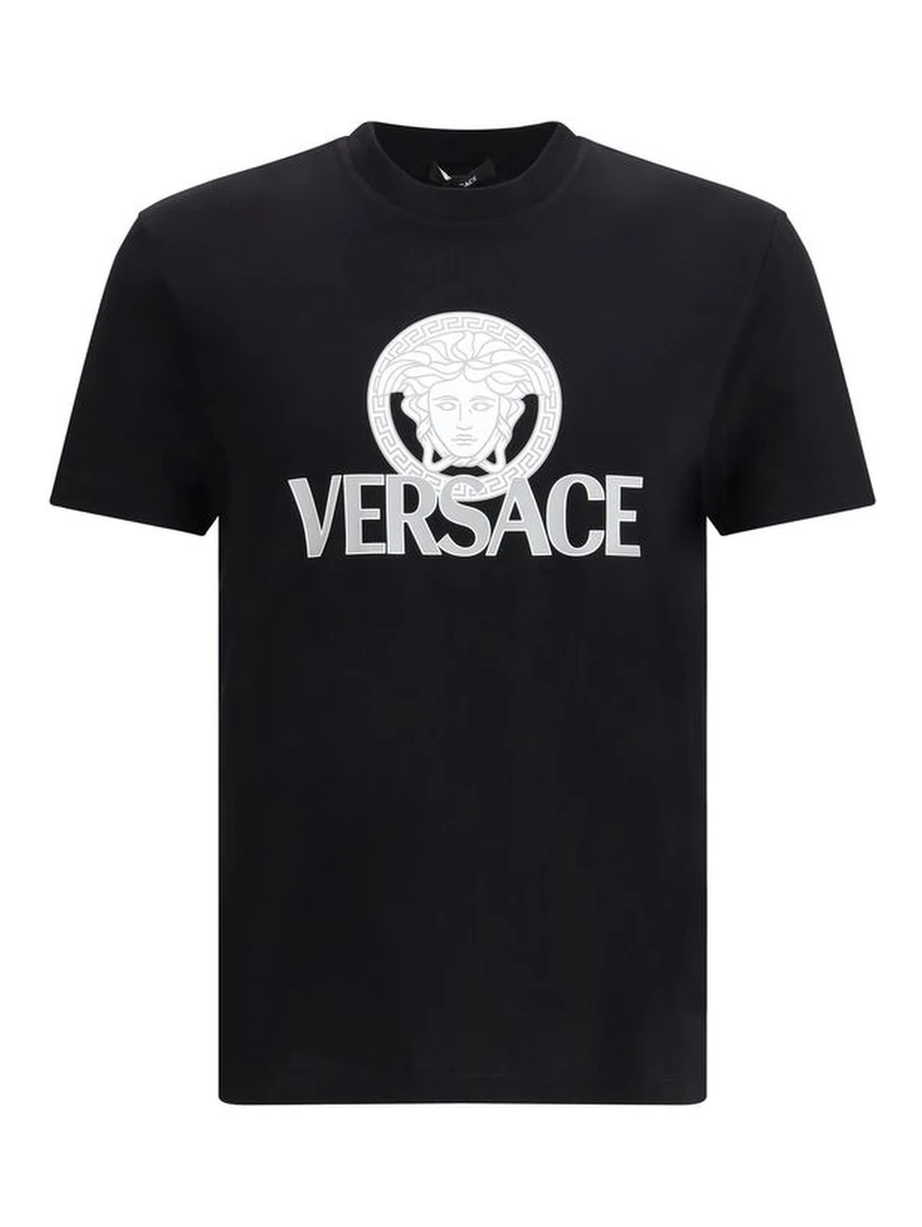 Black Cotton T-Shirt