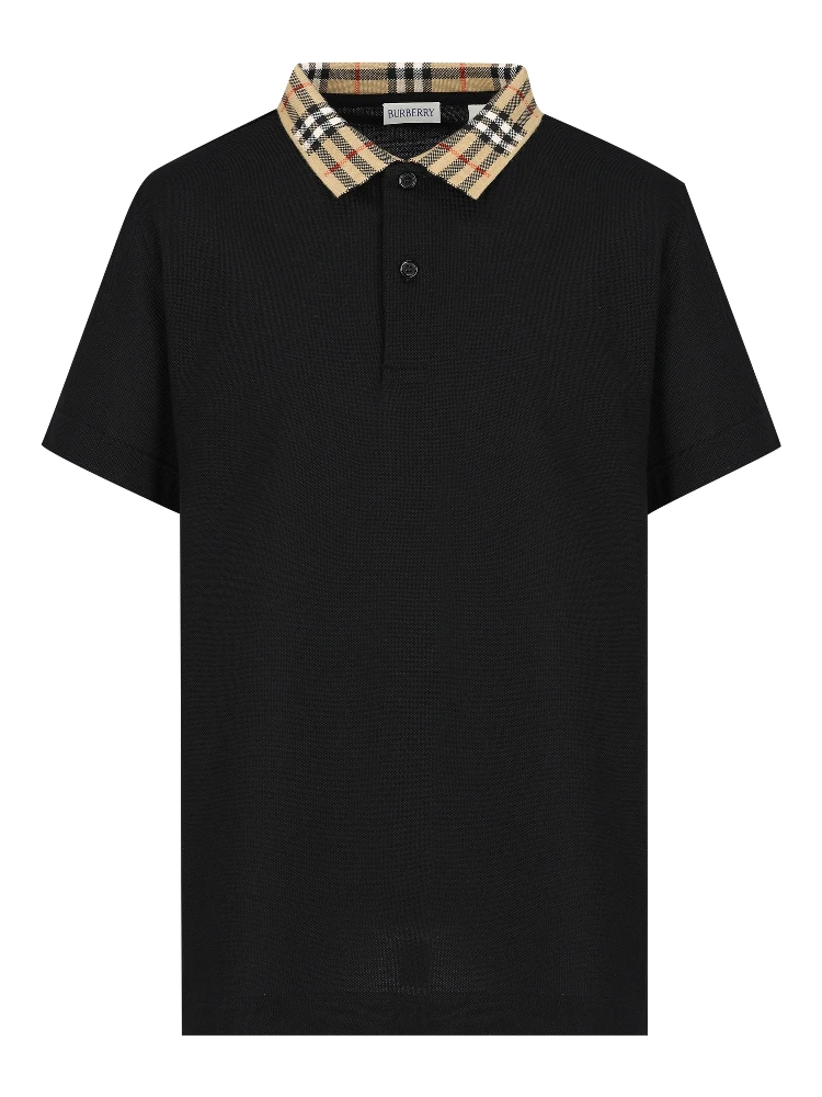 Burberry Kids T-shirts and Polos Black