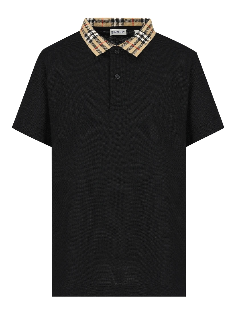 Burberry Kids T-shirts and Polos Black