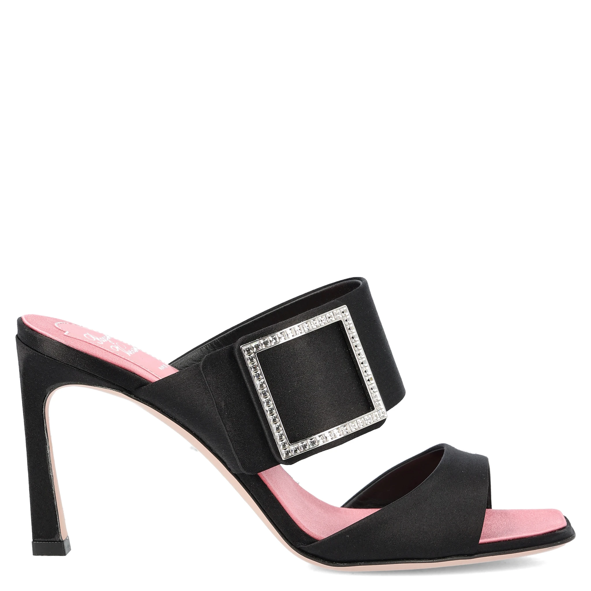 Trompette embellished-buckle mules