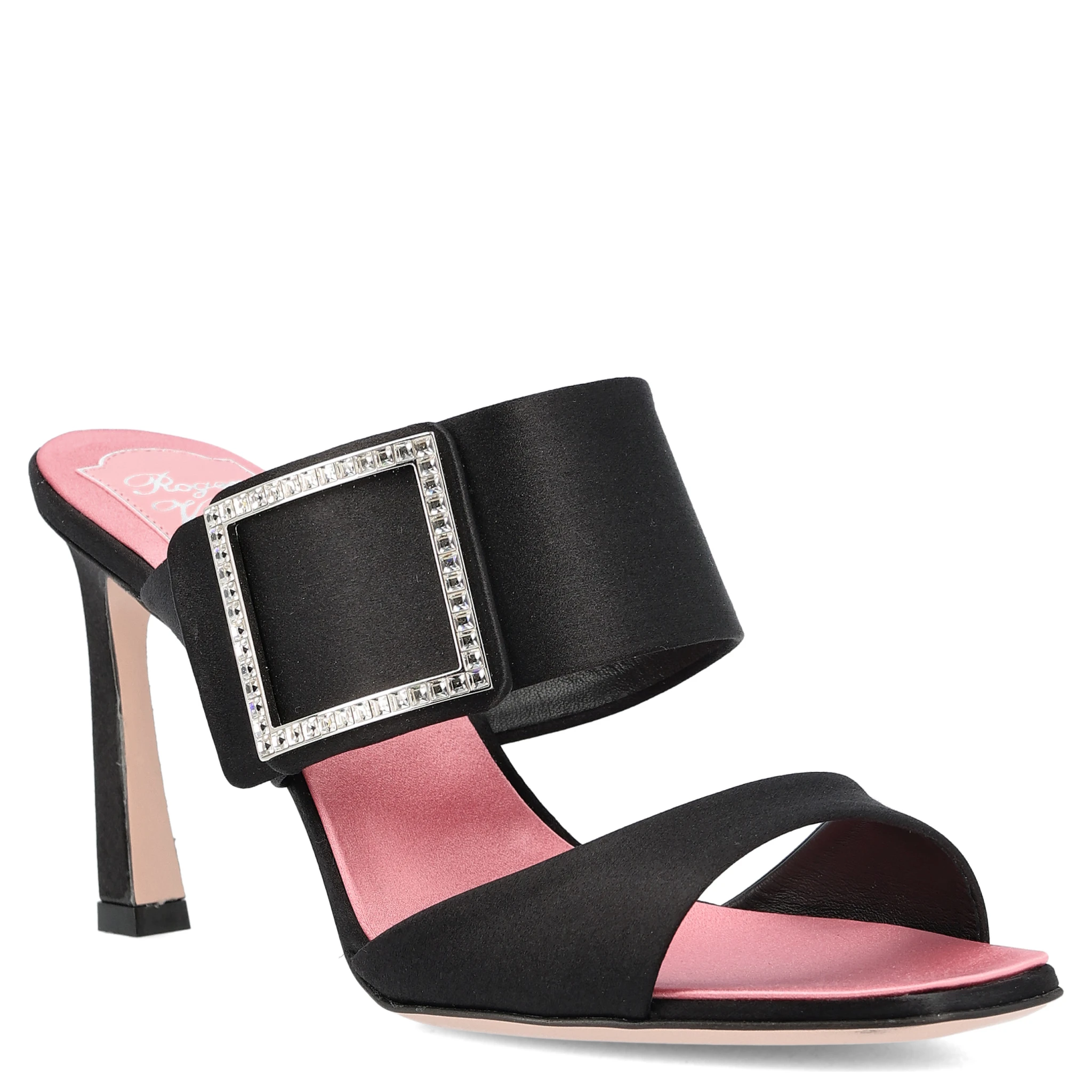 Trompette embellished-buckle mules