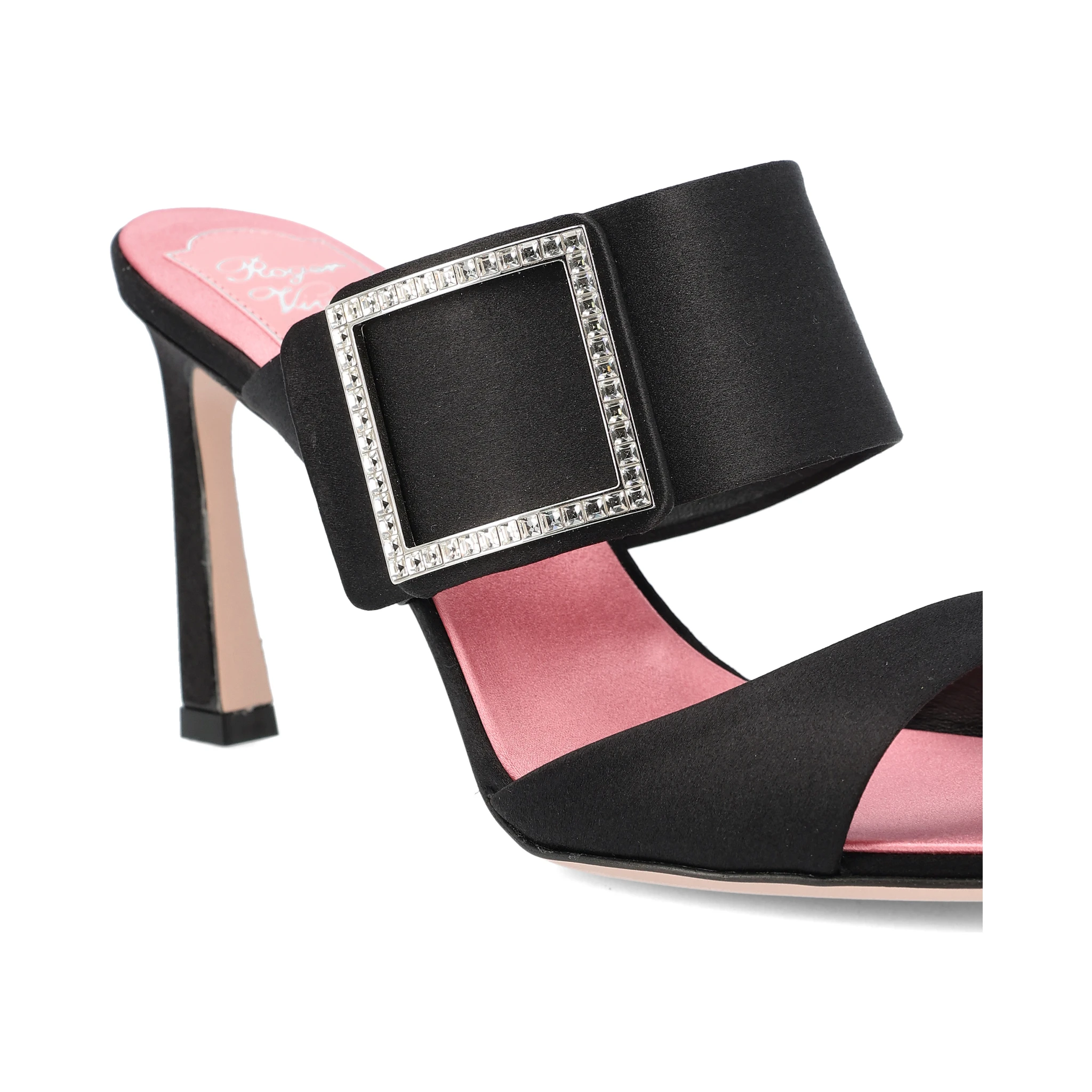 Trompette embellished-buckle mules
