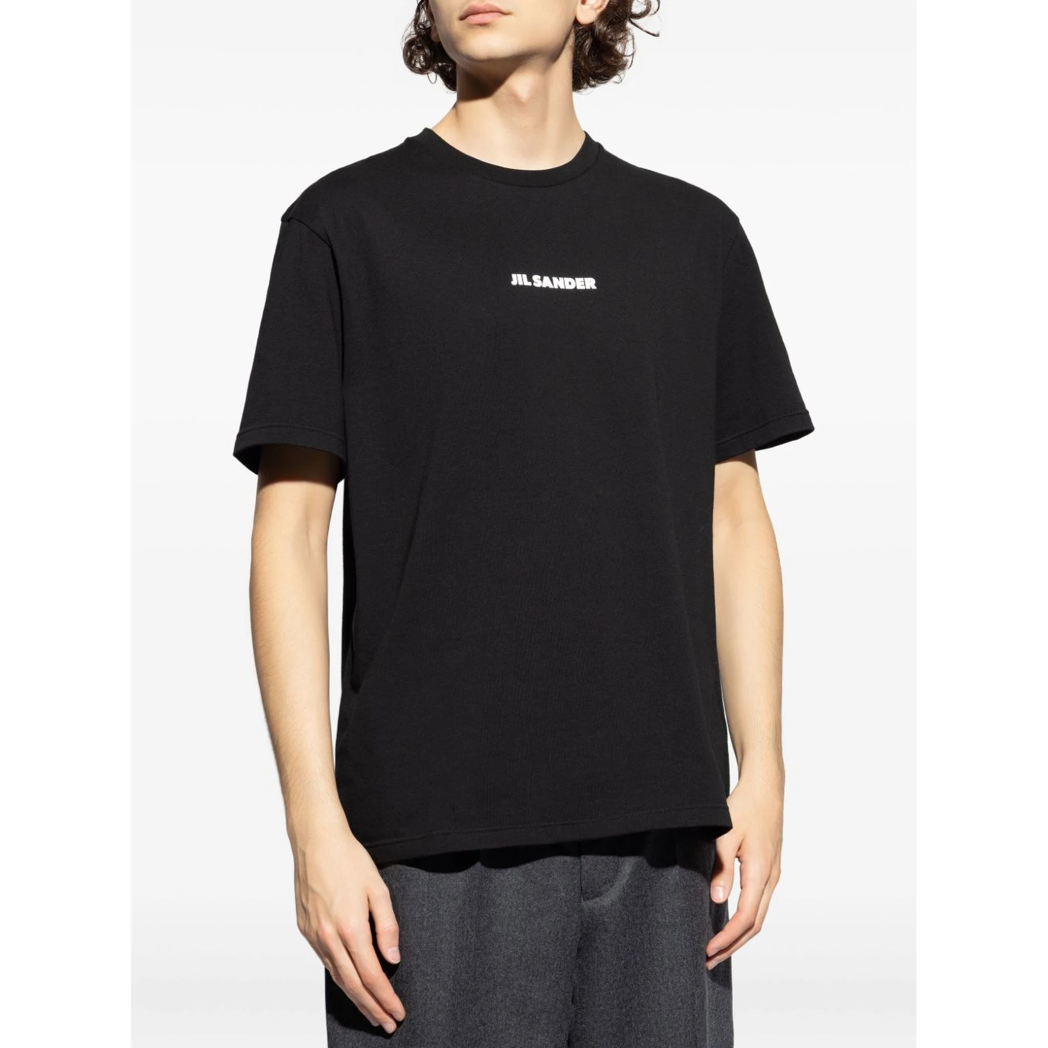 Logo-detail crew neck T-shirt