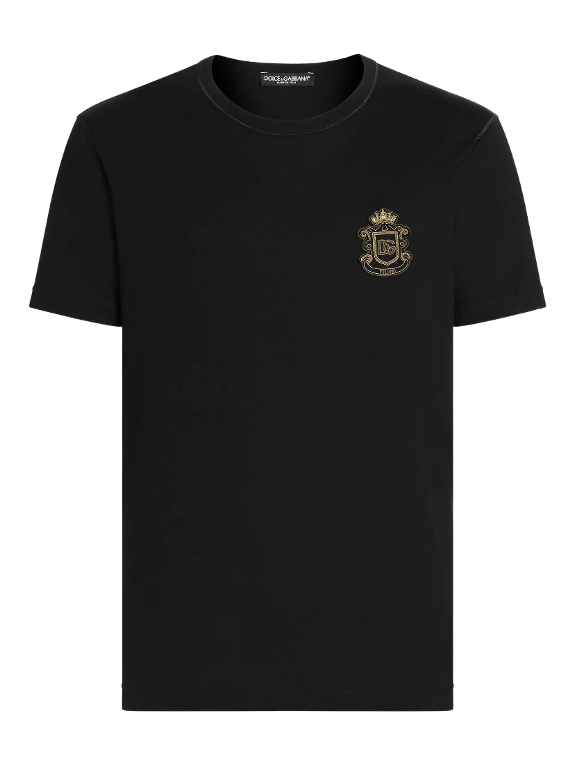 Dolce & Gabbana T-shirts and Polos Black