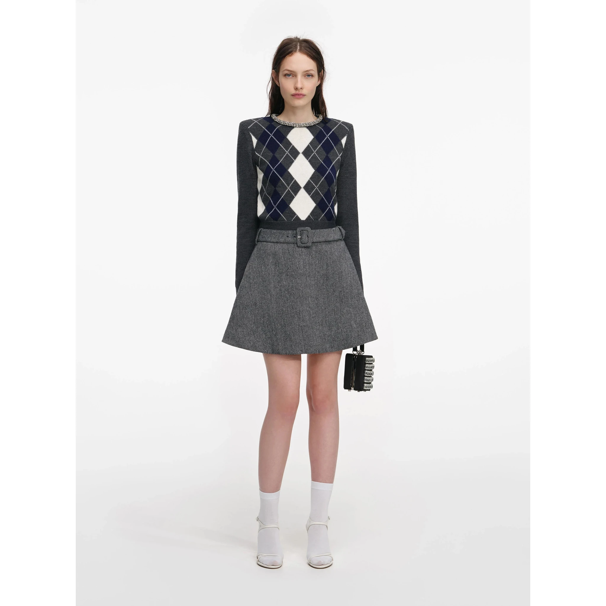 SELF PORTRAIT Sweaters Grey