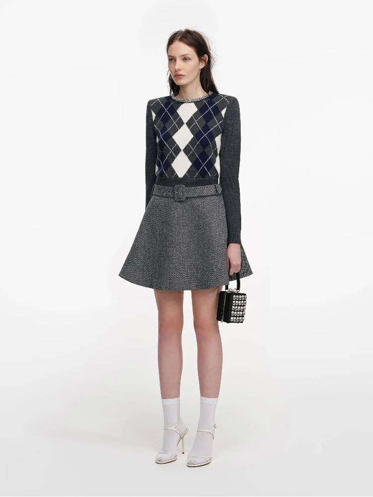 SELF PORTRAIT Sweaters Grey alternative