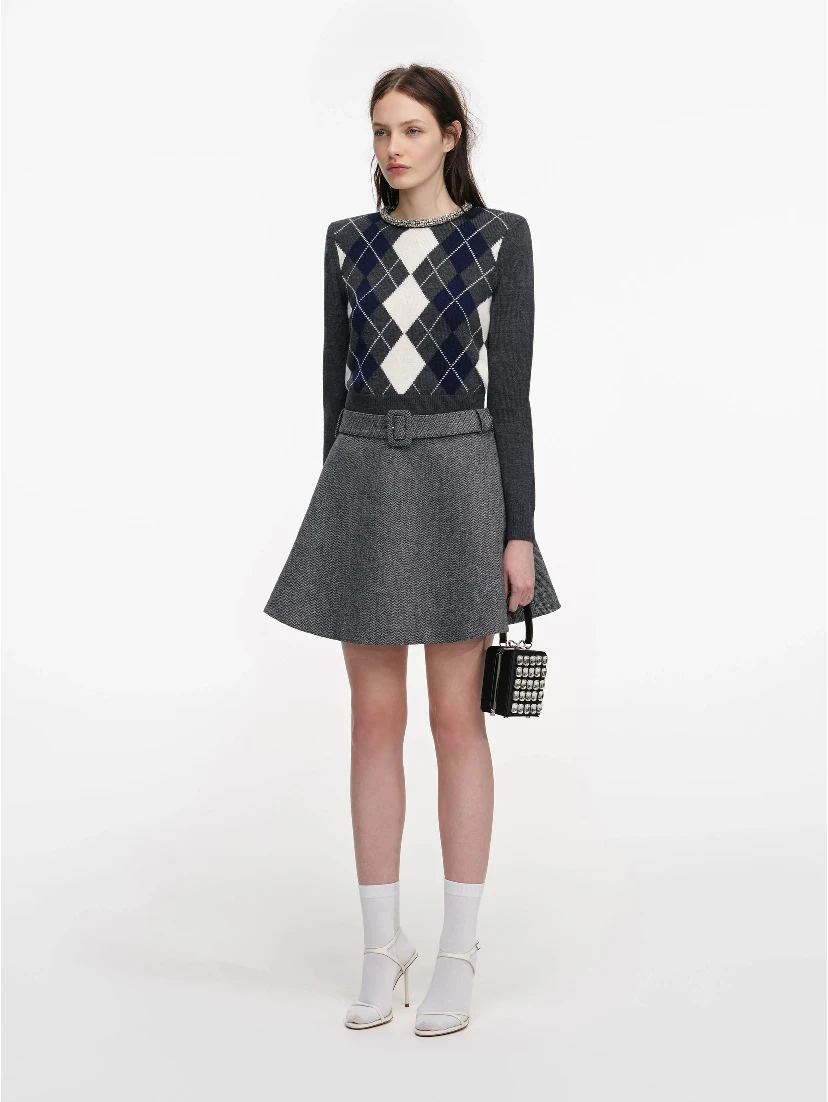 SELF PORTRAIT Sweaters Grey