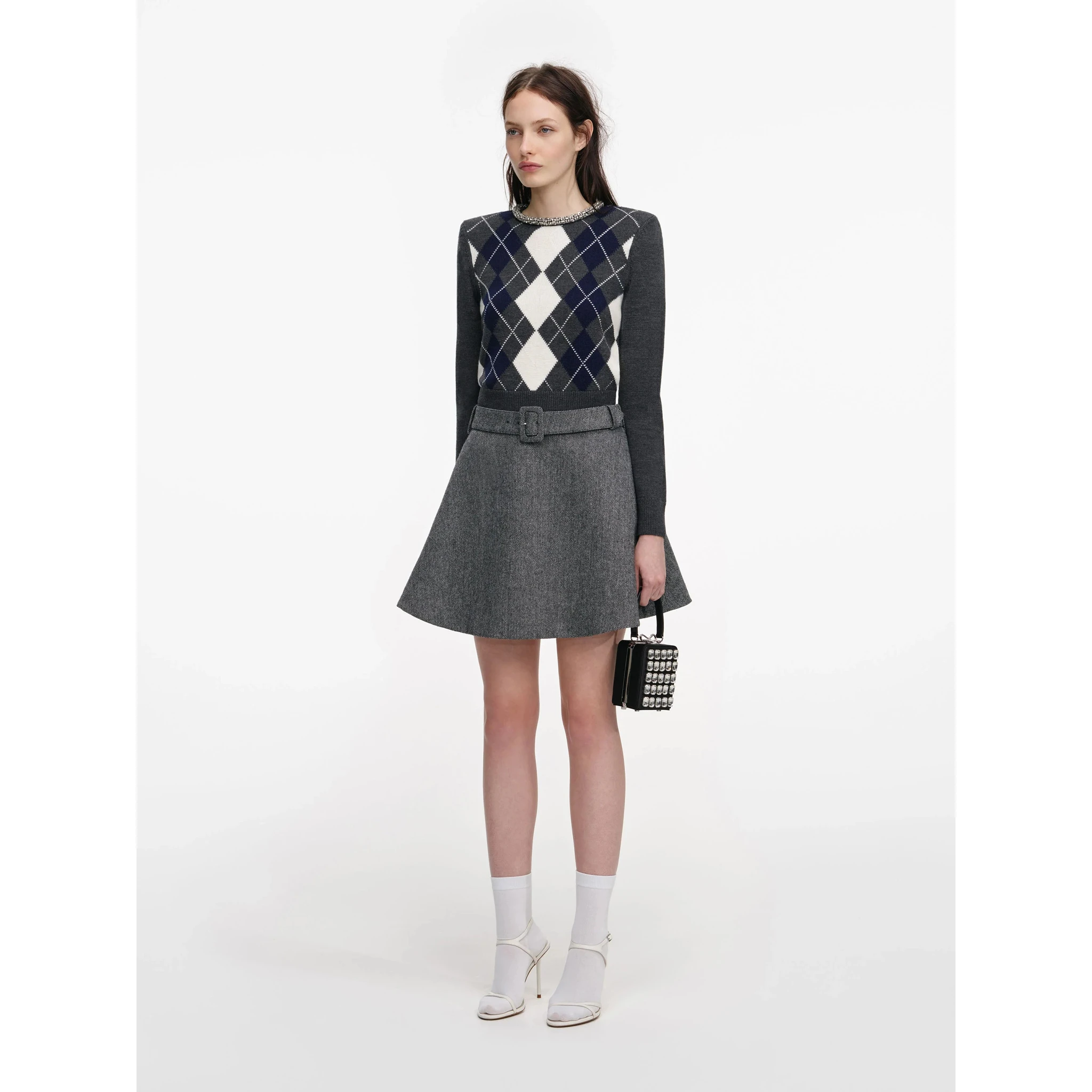 SELF PORTRAIT Sweaters Grey