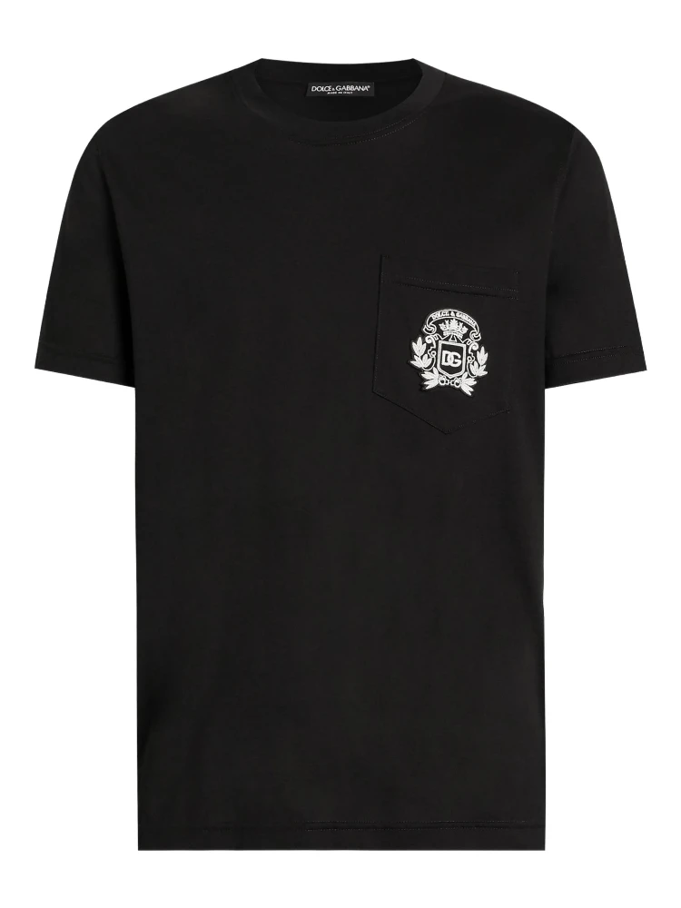 Dolce & Gabbana T-shirts and Polos Black