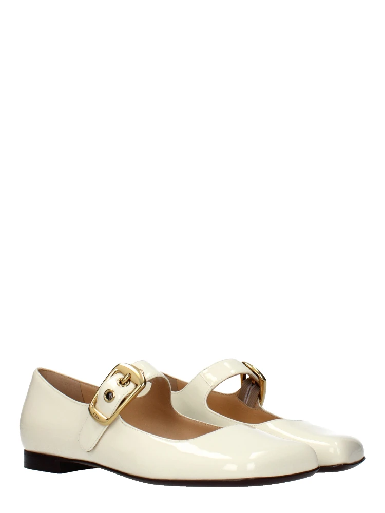 Beige Leather Ballet Flats alternative