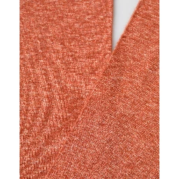 Orange Silk Cashmere Neck Wrap Shawl Scarf