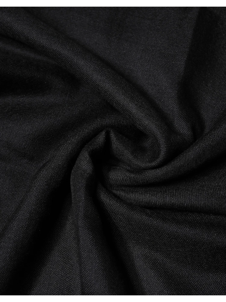 Black Cashmere Knit Neck Wrap Shawl Scarf alternative