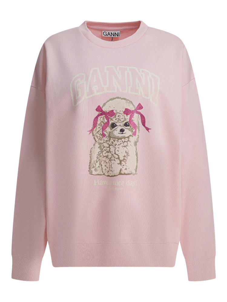 "Puddle" crewneck sweatshirt