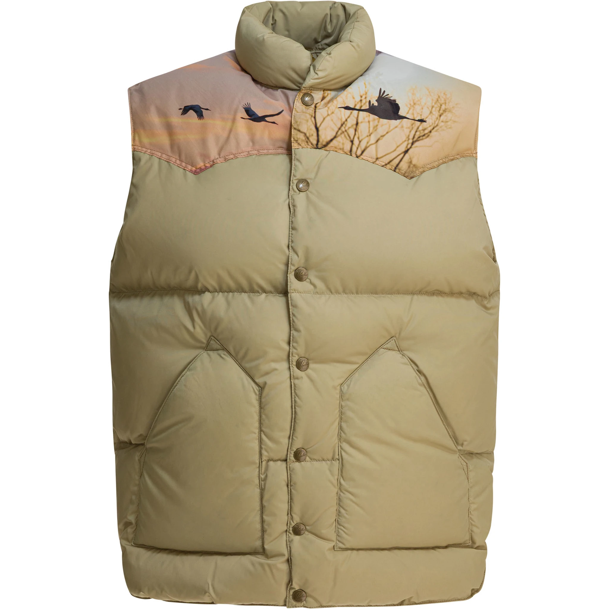 "Needles x Rocky Mountain Featherbed" Sleeveless jacket