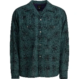 Checked wool "One-Up" shirt
