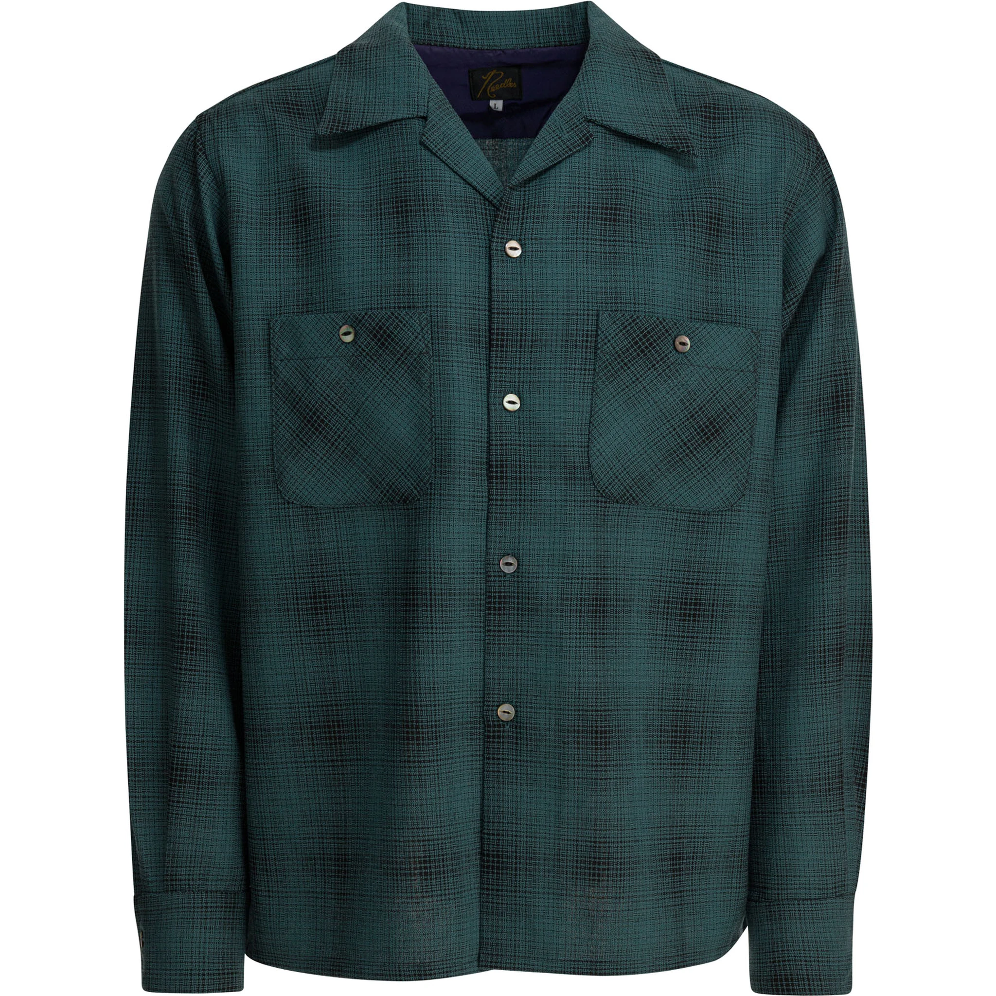 Checked wool "One-Up" shirt