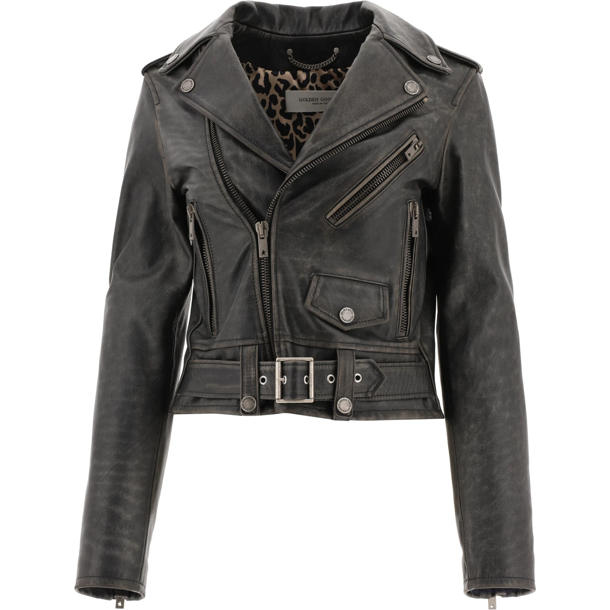 Leather jacket "Chiodo Destiny"