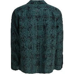 Checked wool "One-Up" shirt