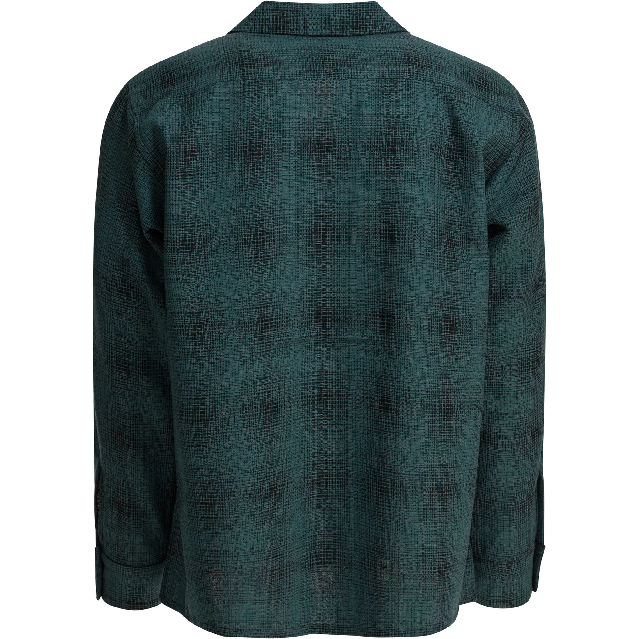 Checked wool "One-Up" shirt