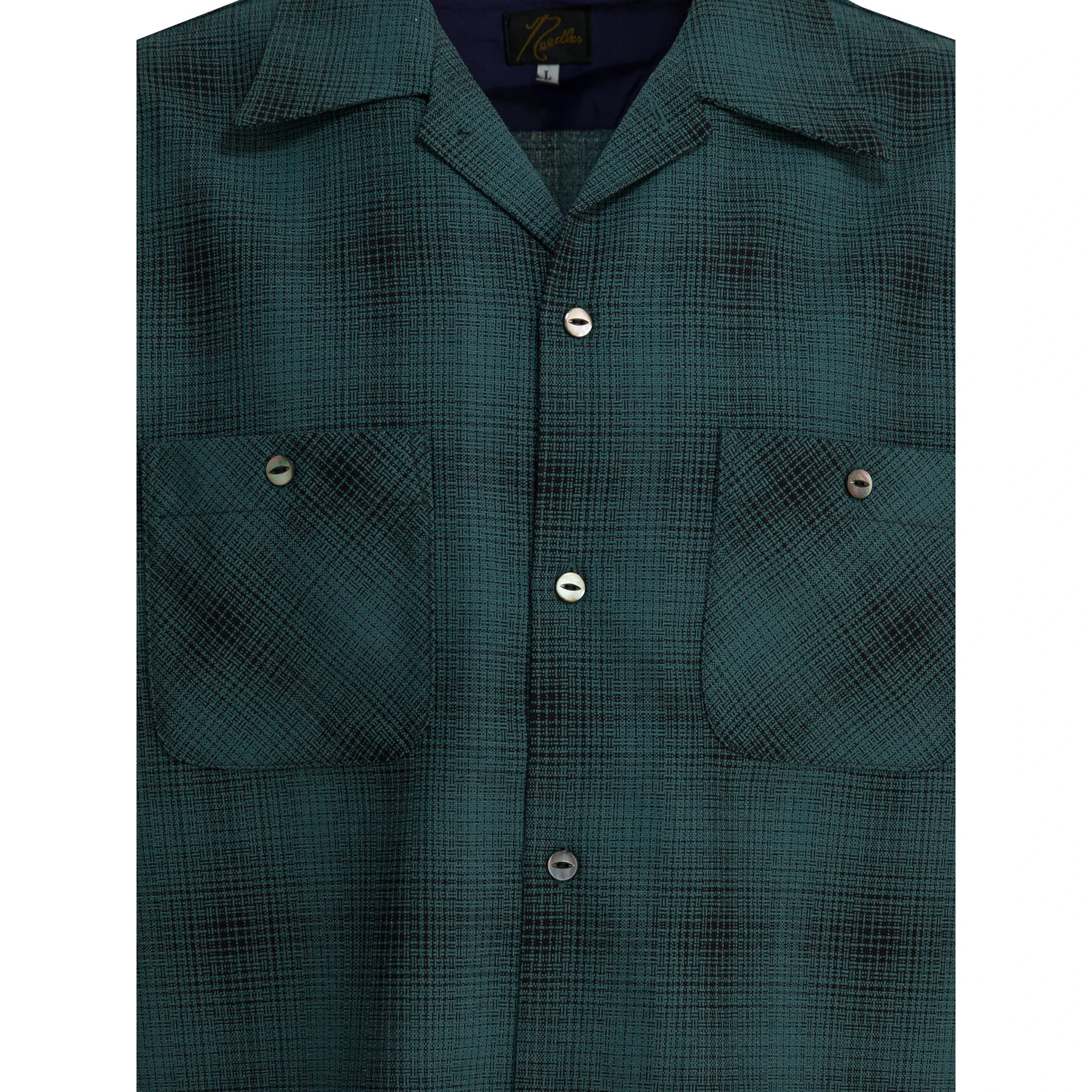 Checked wool "One-Up" shirt