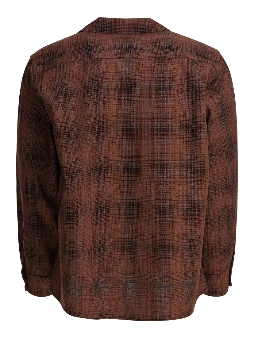 Checked wool "One-Up" shirt