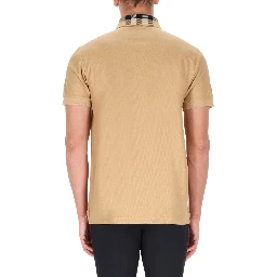POLO SHIRT WITH "CHECK" COLLAR