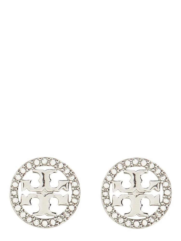 ORECCHINI CIRCLE-STUD CRYSTAL LOGO alternative