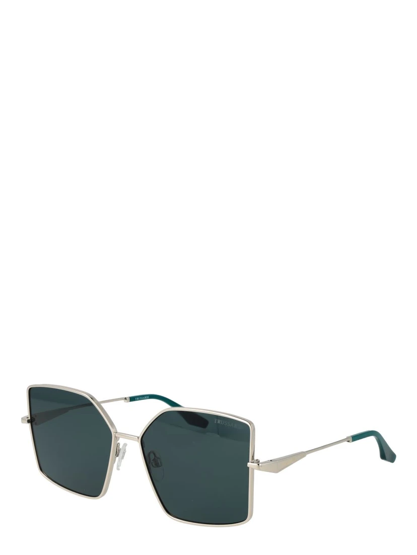 Silver Metal Sunglasses