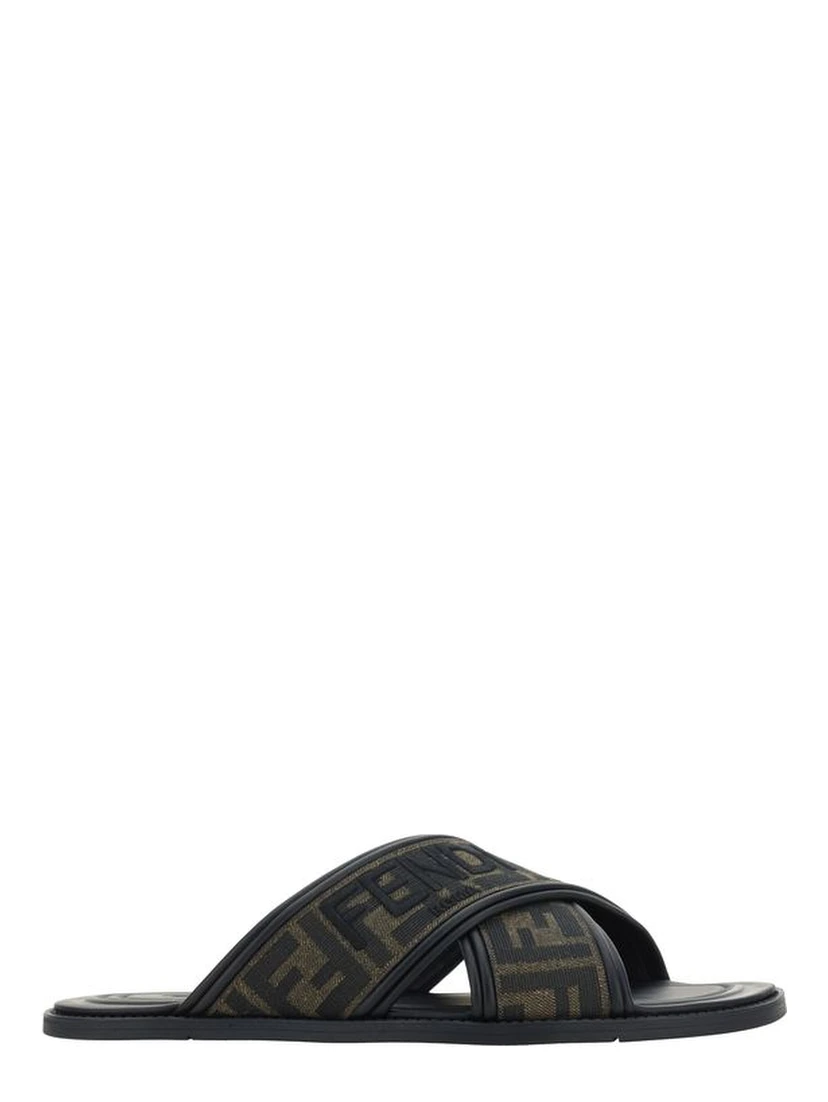 Black Rubber Slippers