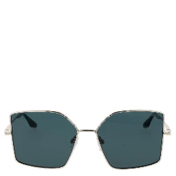 Silver Metal Sunglasses