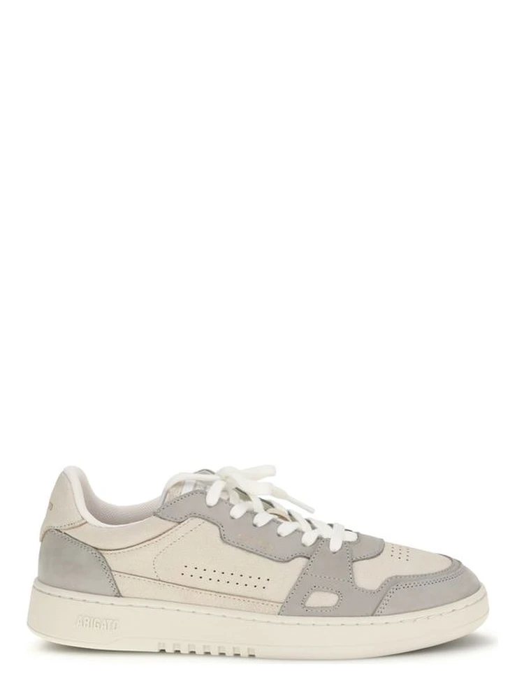 Gray Calf Leather Bos Taurus Athletic Sneakers