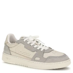 Gray Calf Leather Bos Taurus Athletic Sneakers
