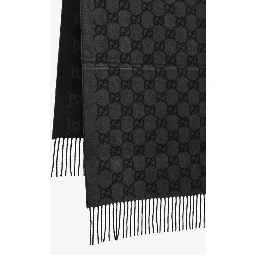Cashmere scarf GG