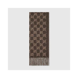 "GG" cashmere scarf