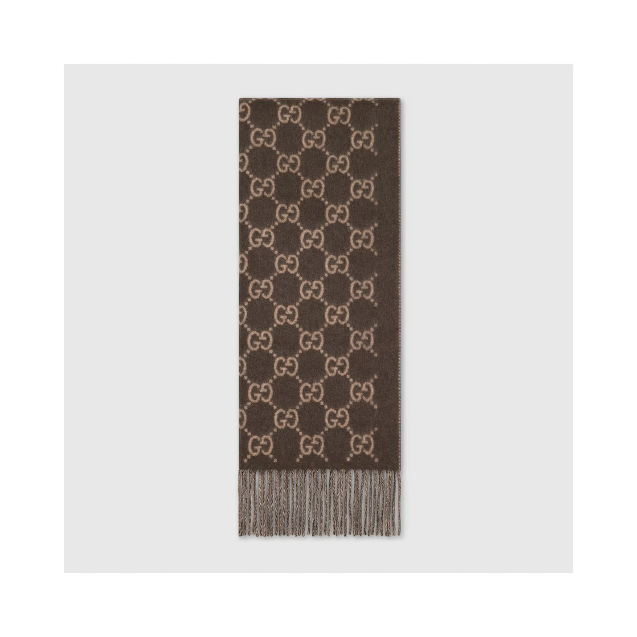"GG" cashmere scarf