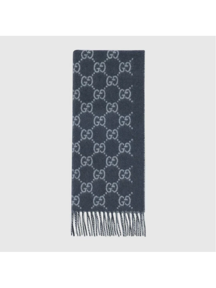 Cashmere scarf GG