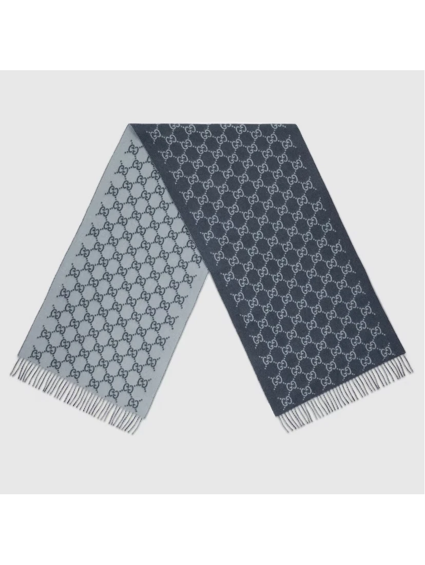 Cashmere scarf GG
