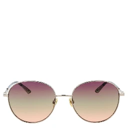 Rose Gold Metal Sunglasses