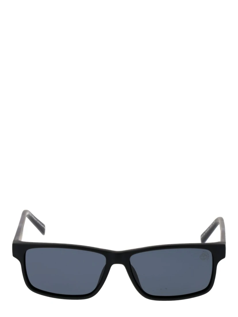 Black Stainless Steel Sunglasses